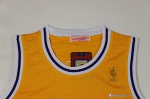 Maillot NBA Pas Cher Los Angeles Lakers Kobe Bryant 8 Jaune