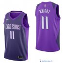 Maillot NBA Pas Cher Phoenix Suns Brandon Knight 11 Nike Purpura Ville 2017/18