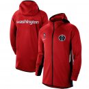 Washington Wizards Nike Red Authentic Showtime Therma Flex Performance Full-Zip Hoodie