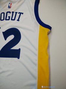 Maillot NBA Pas Cher Golden State Warriors Andrew Bogut 12 Blanc