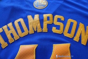 Maillot NBA Pas Cher Golden State Warriors Klay Thompson 11 Bleu