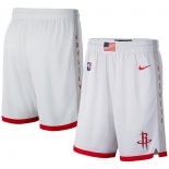 Houston Rockets Nike White 2019/20 City Edition Swingman Shorts
