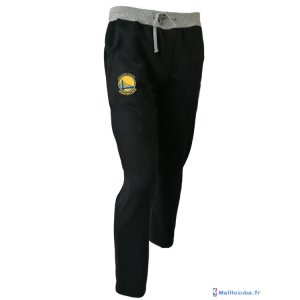 Survetement Pantalon NBA Pas Cher Golden State Warriors Noir