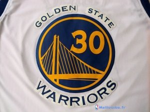 Maillot NBA Pas Cher Golden State Warriors Stephen Curry 30 Blanc