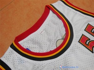 Maillot NBA Pas Cher Atlanta Hawks Dikembe Mutombo 55 Blanc