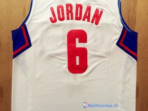 Maillot NBA Pas Cher Los Angeles Clippers DeAndre Jordan 6 Blanc