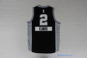 Maillot NBA Pas Cher Noël San Antonio Spurs Kawhi 2 Noir