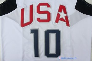 Maillot NBA Pas Cher USA 2008 Bryant 10 Blanc