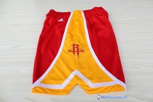 Pantalon NBA Pas Cher Houston Rockets Retro Rouge