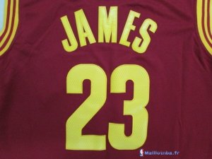 Maillot NBA Pas Cher Cleveland Cavaliers Junior LeBron James 23 Rouge