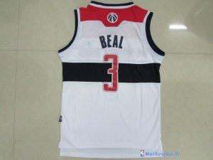 Maillot NBA Pas Cher Washington Wizards Bradley Beall 3 Blanc