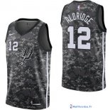 Maillot NBA Pas Cher San Antonio Spurs LaMarcus Aldridge 12 Nike Camouflage Ville 2017/18