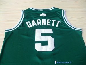 Maillot NBA Pas Cher Boston Celtics Kevin Garnett 5 Vert Blanc