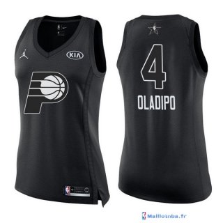 Maillot NBA Pas Cher All Star 2018 Femme Victor Oladipo 4 Noir