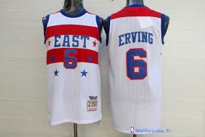 Maillot NBA Pas Cher All Star 1980 Julius Winfield 23 Erving Blanc