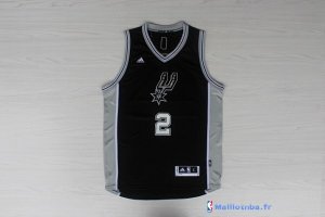 Maillot NBA Pas Cher Noël San Antonio Spurs Kawhi 2 Noir