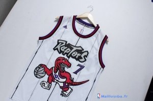 Maillot NBA Pas Cher Toronto Raptors Kyle Lowry 7 Retro Blanc