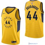 Maillot NBA Pas Cher Indiana Pacers Bojan Bogdanovic 44 Jaune Statement 2017/18