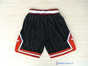 Pantalon NBA Pas Cher Chicago Bulls Adidas Noir