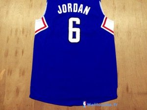 Maillot NBA Pas Cher Los Angeles Clippers DeAndre Jordan 6 Bleu