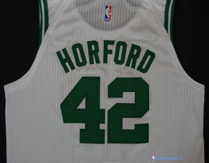 Maillot NBA Pas Cher Boston Celtics Al Horford 42 Blanc 2017/18