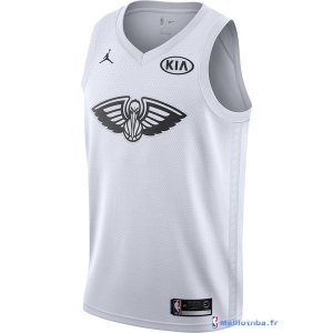 Maillot NBA Pas Cher NBA All Star 2018 DeMarcus Cousins 0 Blanc