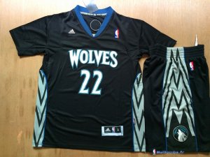 Maillot NBA Pas Cher Minnesota Timberwolves Andrew Wiggins 22 Noir MC