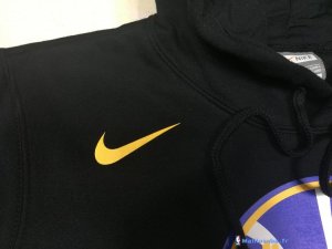 Sweat Capuche NBA Golden State Warriors Nike Noir