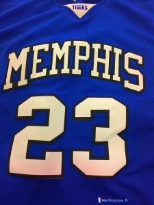 Maillot NCAA Pas Cher Memphis Derrick Rose 23 Bias Bleu