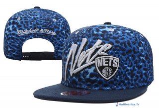 Bonnet NBA Brooklyn Nets 2016 Bleu