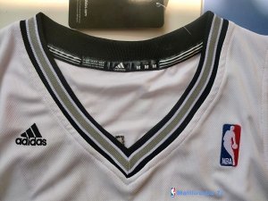 Maillot NBA Pas Cher San Antonio Spurs Manu Ginóbili 20 Blanc