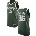 Maillot NBA Pas Cher Milwaukee Bucks Mirza Teletovic 35 Vert Icon 2017/18