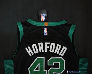 Maillot NBA Pas Cher Boston Celtics Al Horford 42 Noir 2017/18