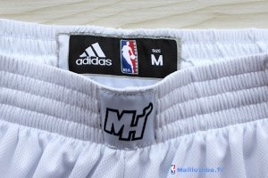 Pantalon NBA Pas Cher Miami Heat Blanc