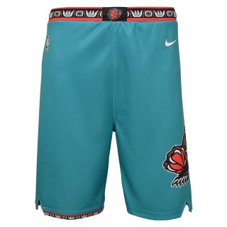 Memphis Grizzlies Nike Teal Hardwood Classics Swingman Shorts