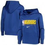 Golden State Warriors Nike Royal Spotlight Performance Pullover Hoodie