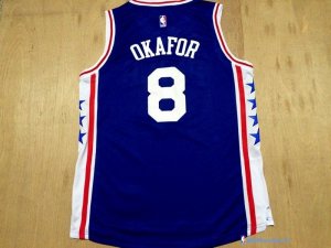 Maillot NBA Pas Cher Philadelphia Sixers Julius Erving 8 Bleu