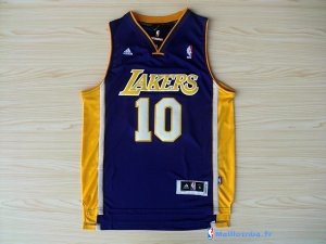 Maillot NBA Pas Cher Los Angeles Lakers Steve Nash 10 Pourpre