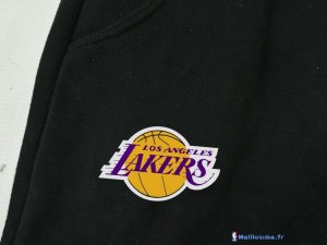 Survetement Pantalon NBA Pas Cher Los Angeles Lakers Noir