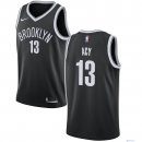 Maillot NBA Pas Cher Brooklyn Nets Quincy Acy 13 Noir Icon 2017/18