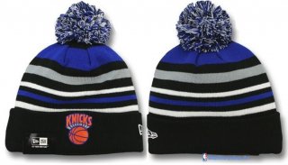 Tricoter un Bonnet NBA New York Knicks 2017 Blanc Bleu Bande