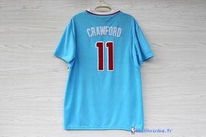 Maillot NBA Pas Cher Los Angeles Clippers Jamal Crawford 11 Bleu MC