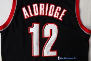 Maillot NBA Pas Cher Portland Trail Blazers LaMarcus Aldridge 12 Noir
