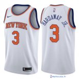 Maillot NBA Pas Cher New York Knicks Tim Hardaway Jr 3 Blanc Association 2017/18