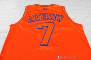 Maillot NBA Pas Cher New York Knicks Carmelo Anthony 7 Orange