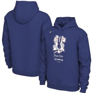 Philadelphia 76ers Nike 2019 NBA Playoffs Bound Team Mantra Pullover Hoodie - Blue