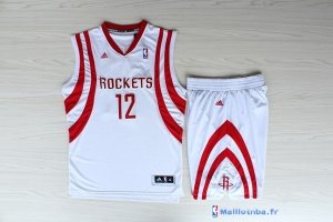 Maillot NBA Pas Cher Houston Rockets Dwight Howard 12 Blanc