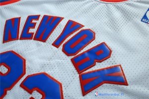 Maillot NBA Pas Cher New York Knicks Patrick Ewing 33 Blanc