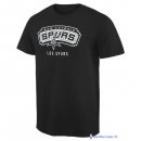 T-Shirt NBA Pas Cher San Antonio Spurs Noir 2 01