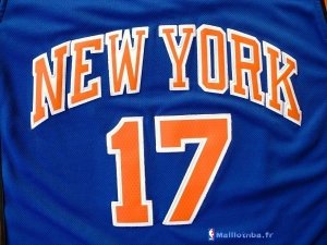 Maillot NBA Pas Cher New York Knicks Jeremy Lin 17 Bleu